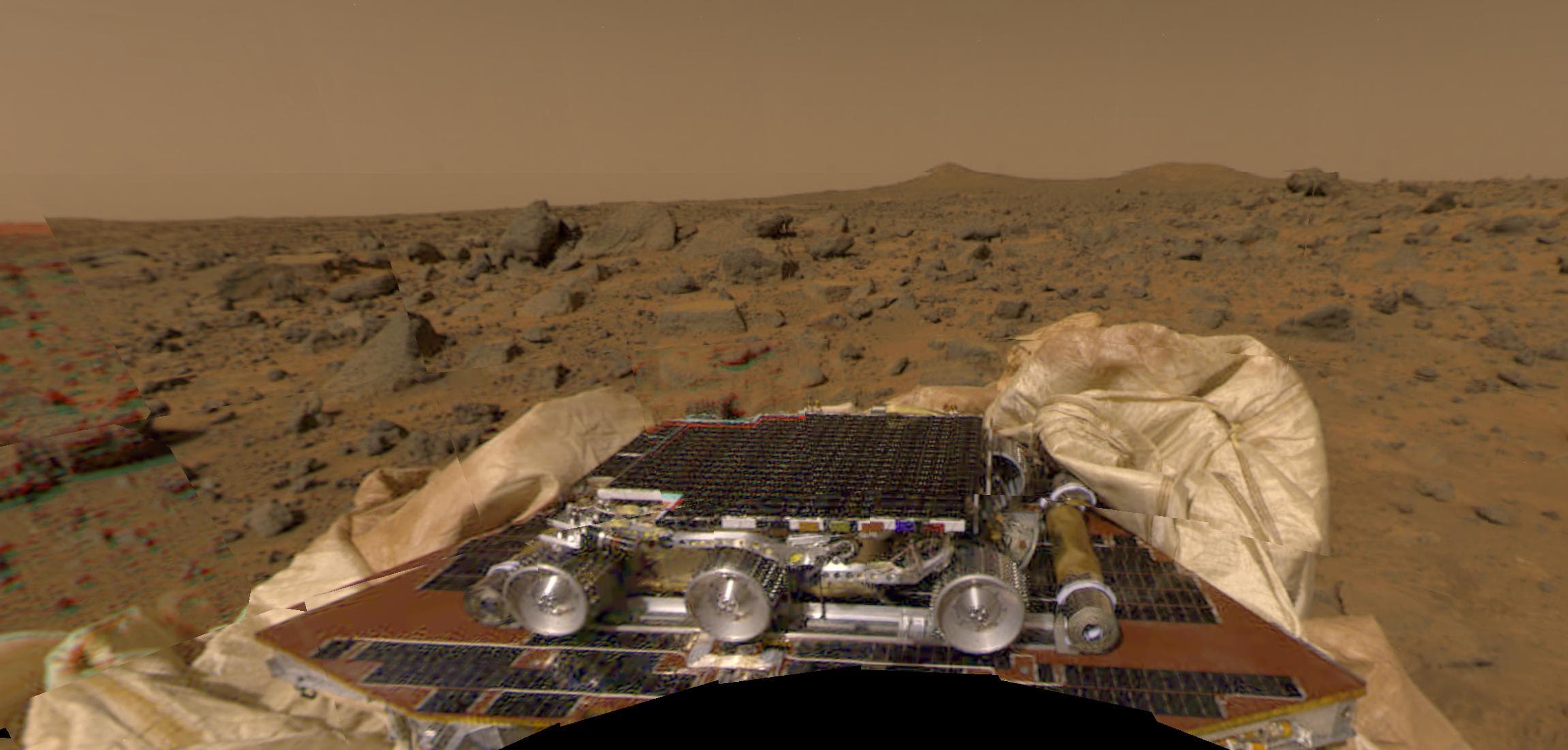 Mars Pathfinder spacecraft