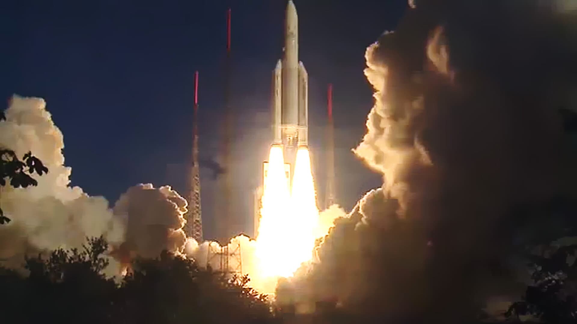 Ariane VA215 | Eutelsat 25B/Es'hail 1 and GSAT-7