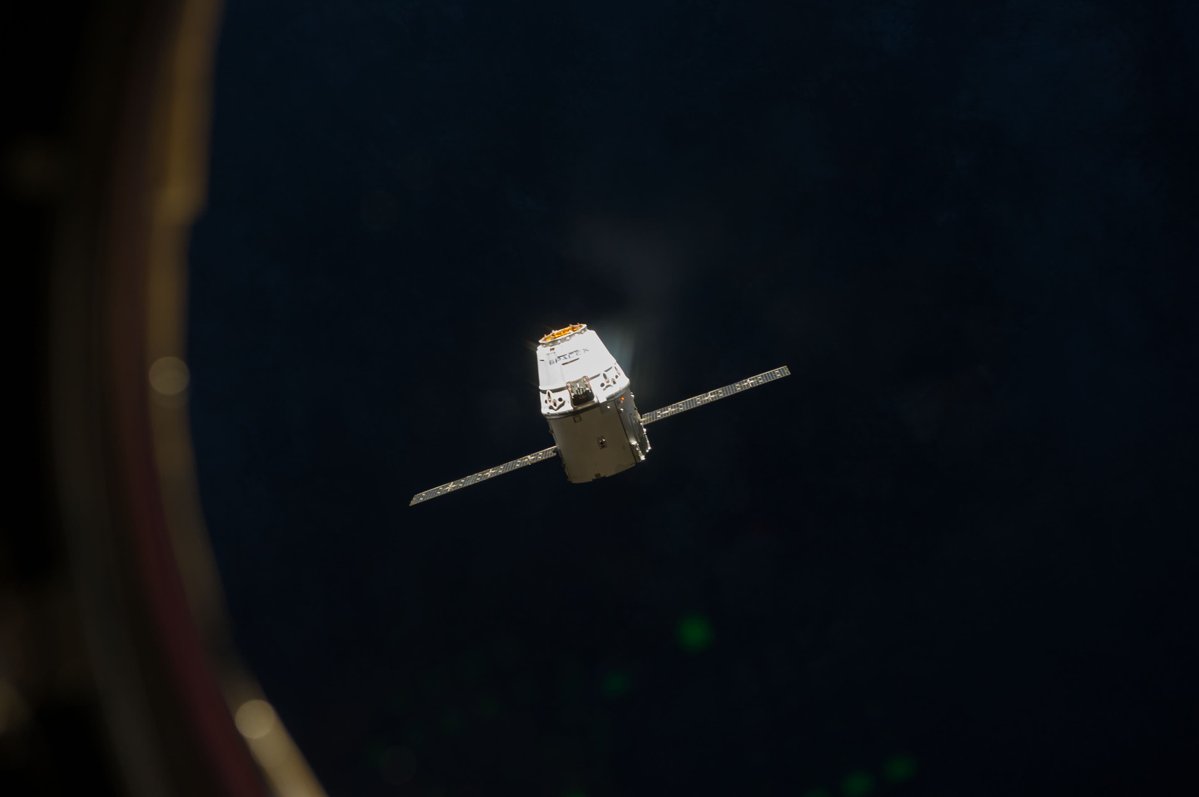 Dragon 1 cargo spacecraft