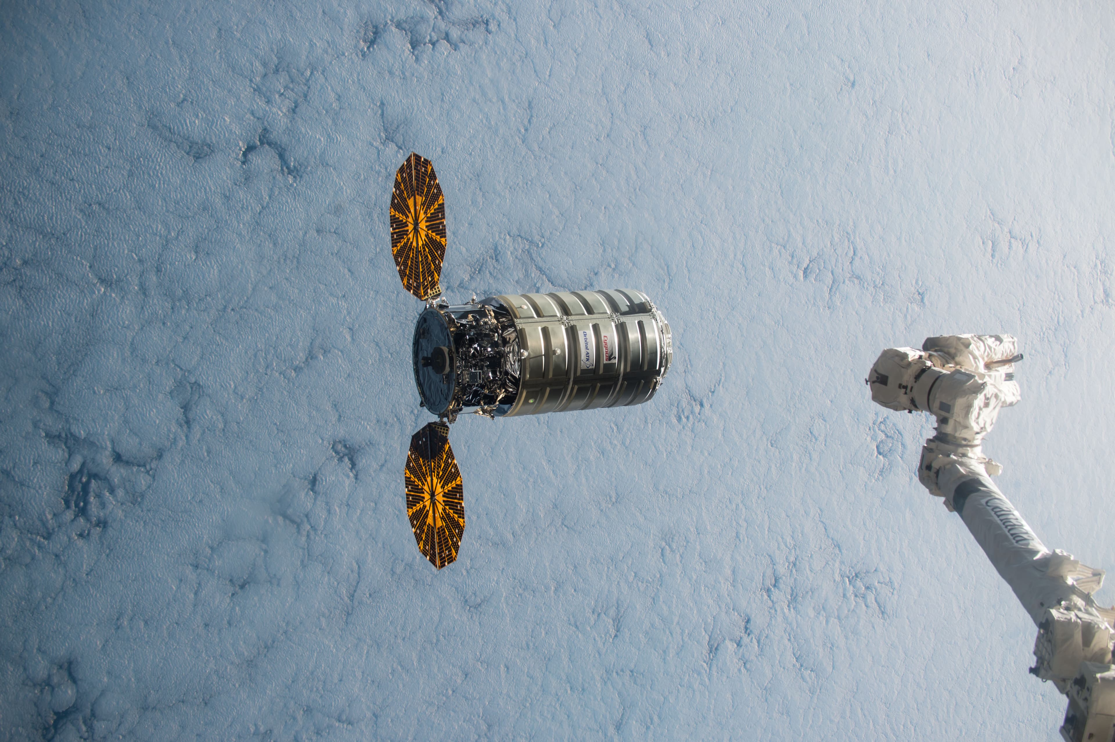 Enhanced Cygnus spacecraft