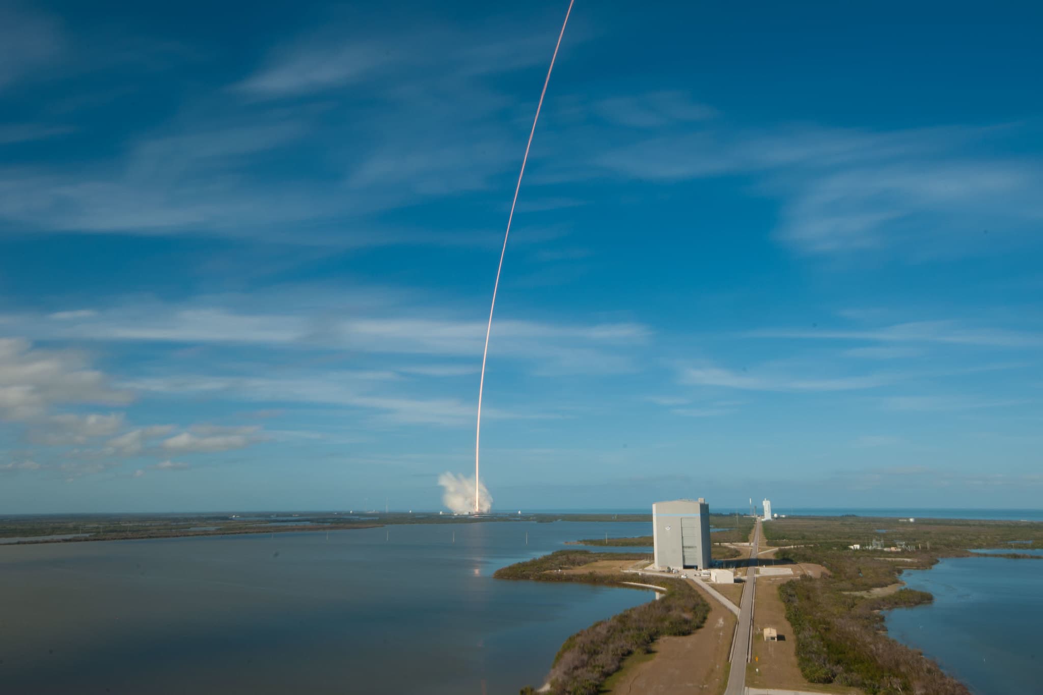 Falcon Heavy Demonstration Flight Vehicle