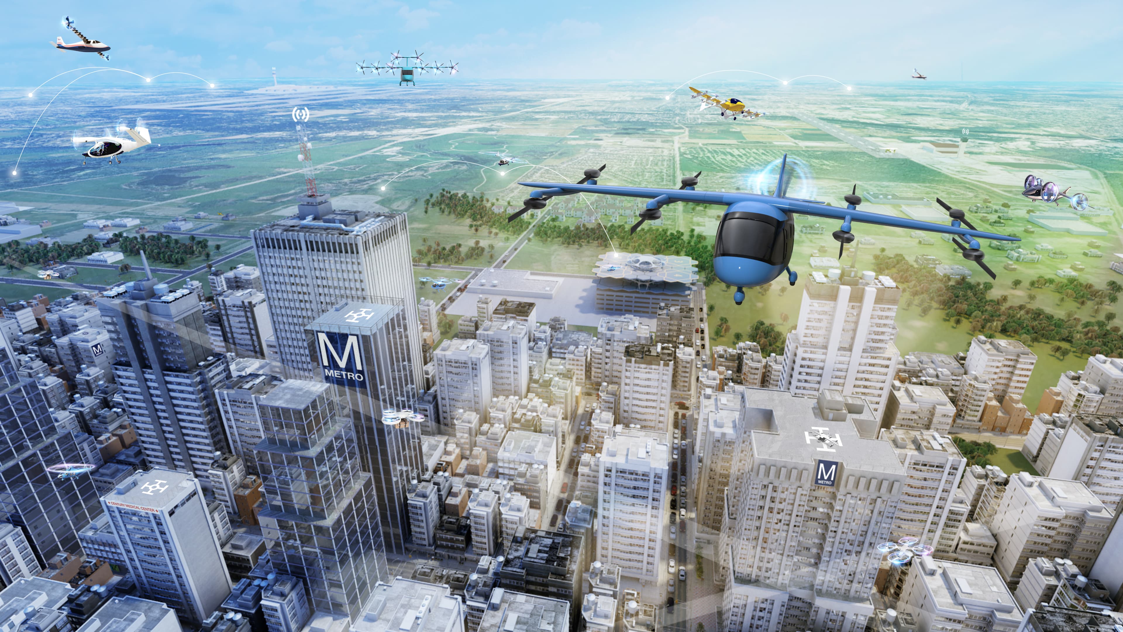 Advanced Air Mobility Mission
