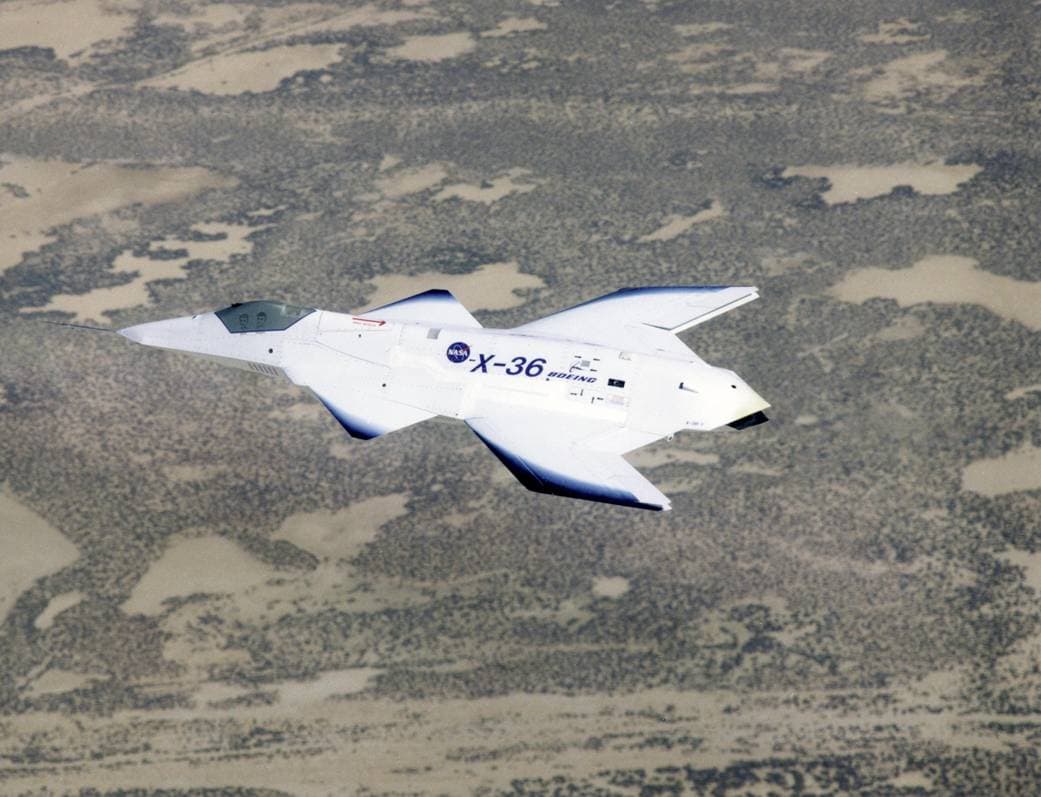 Boeing X-36 Tailless Fighter Agility Research Aircraft Family