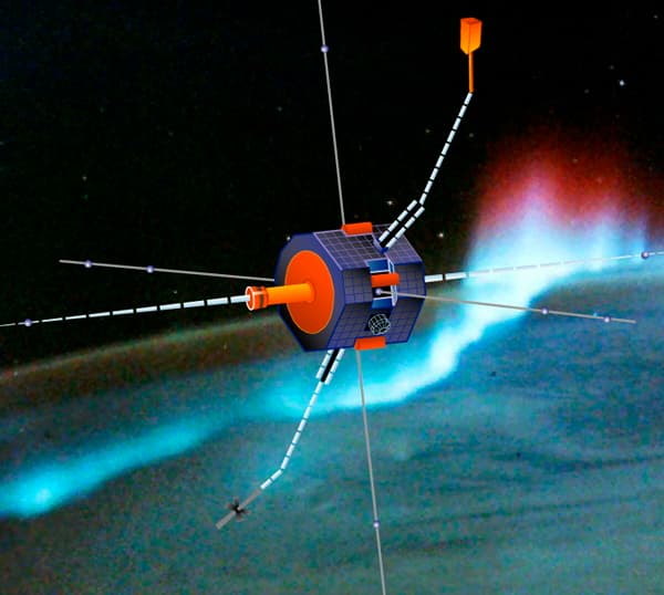 FAST Fast Auroral Snapshot Explorer spacecraft