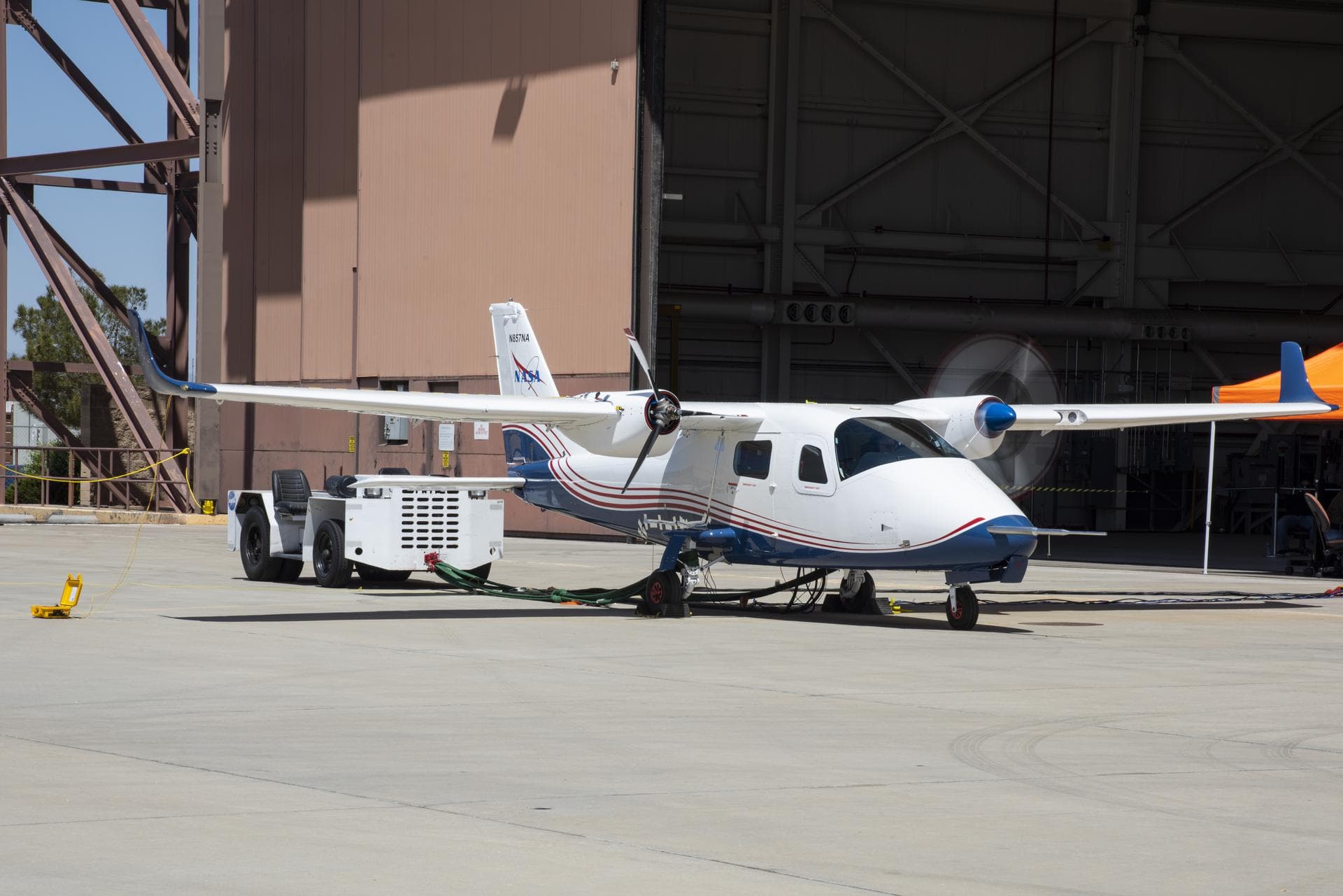 NASA X-57 Maxwell Distributed Electric Propulsion Research Aircraft