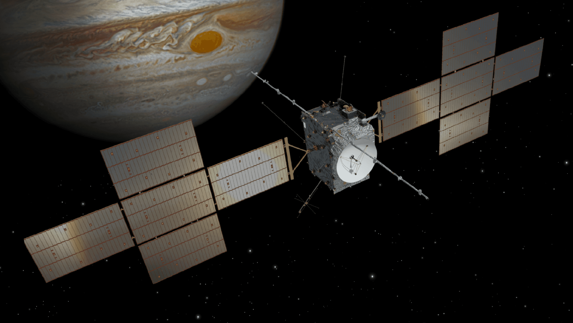 Juice Jupiter Icy Moons Explorer Spacecraft
