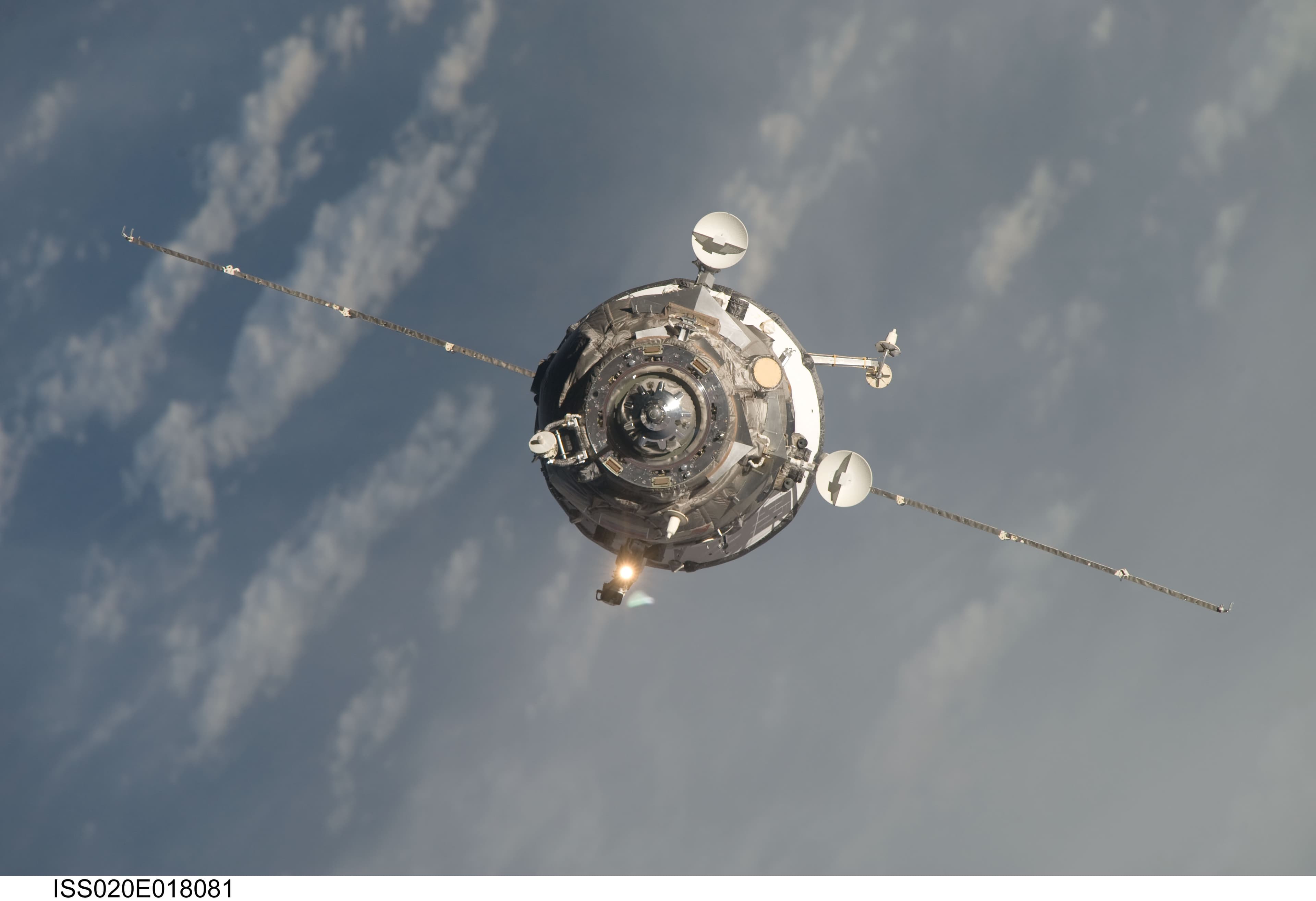 Progress cargo spacecraft