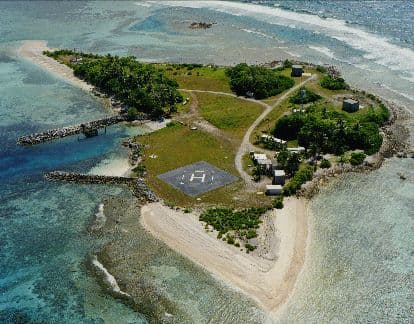 Omelek Island Launch Site