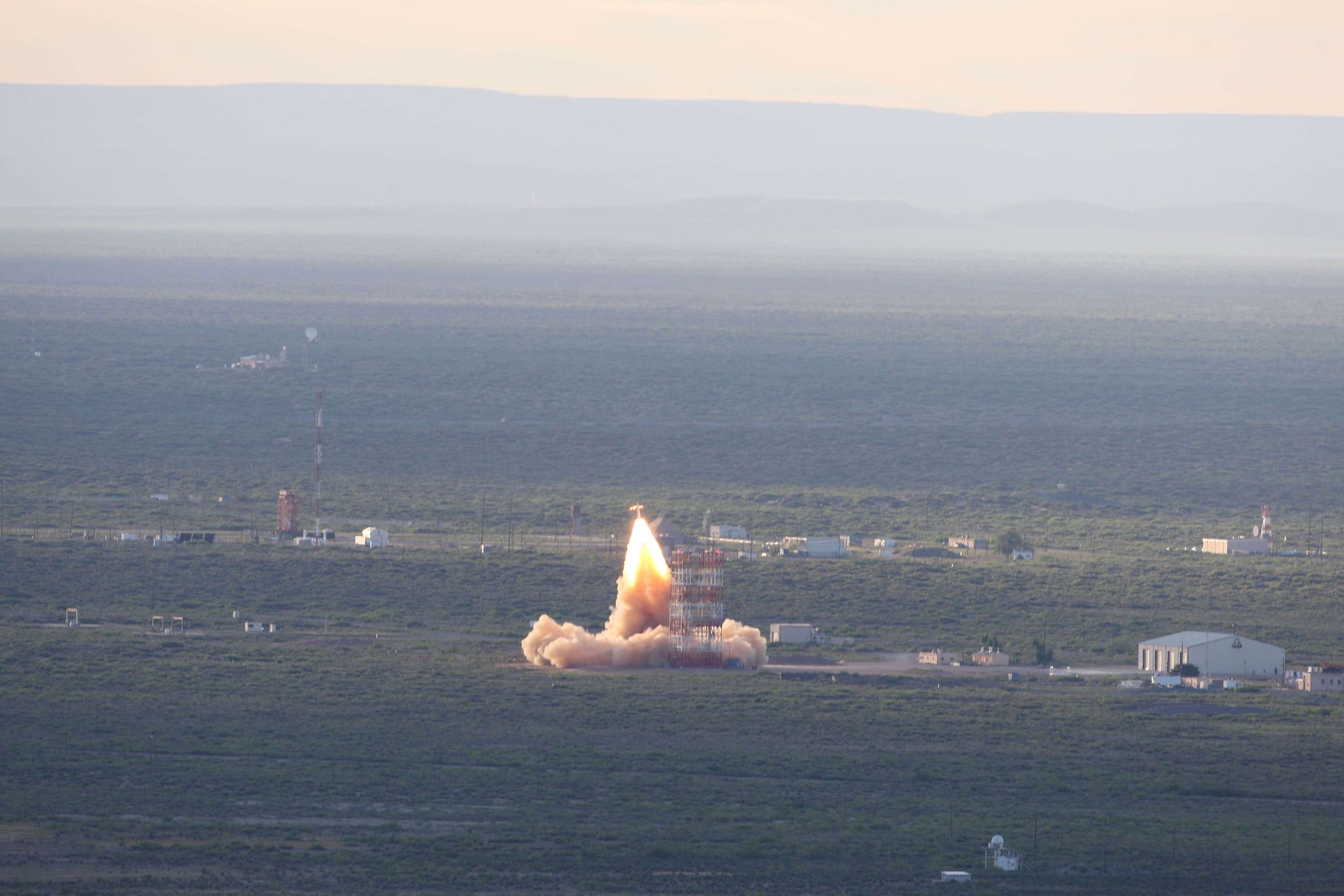 Orion Pad Abort-1 test vehicle