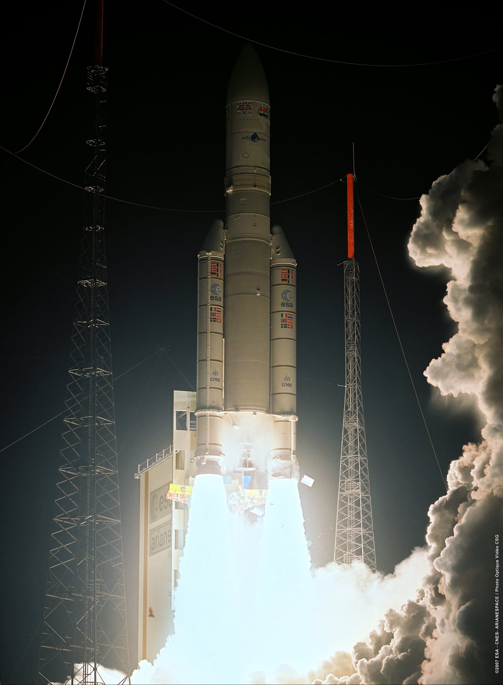Ariane V175 | Skynet 5A and Insat 4B
