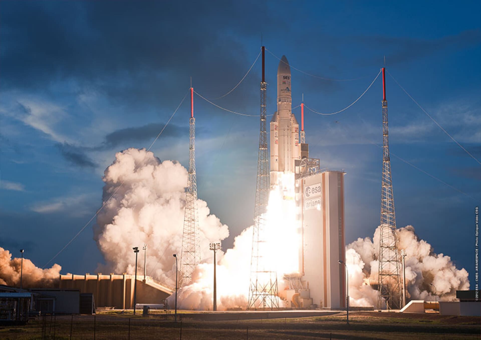 Ariane VA209 | Astra 2F and GSAT-10