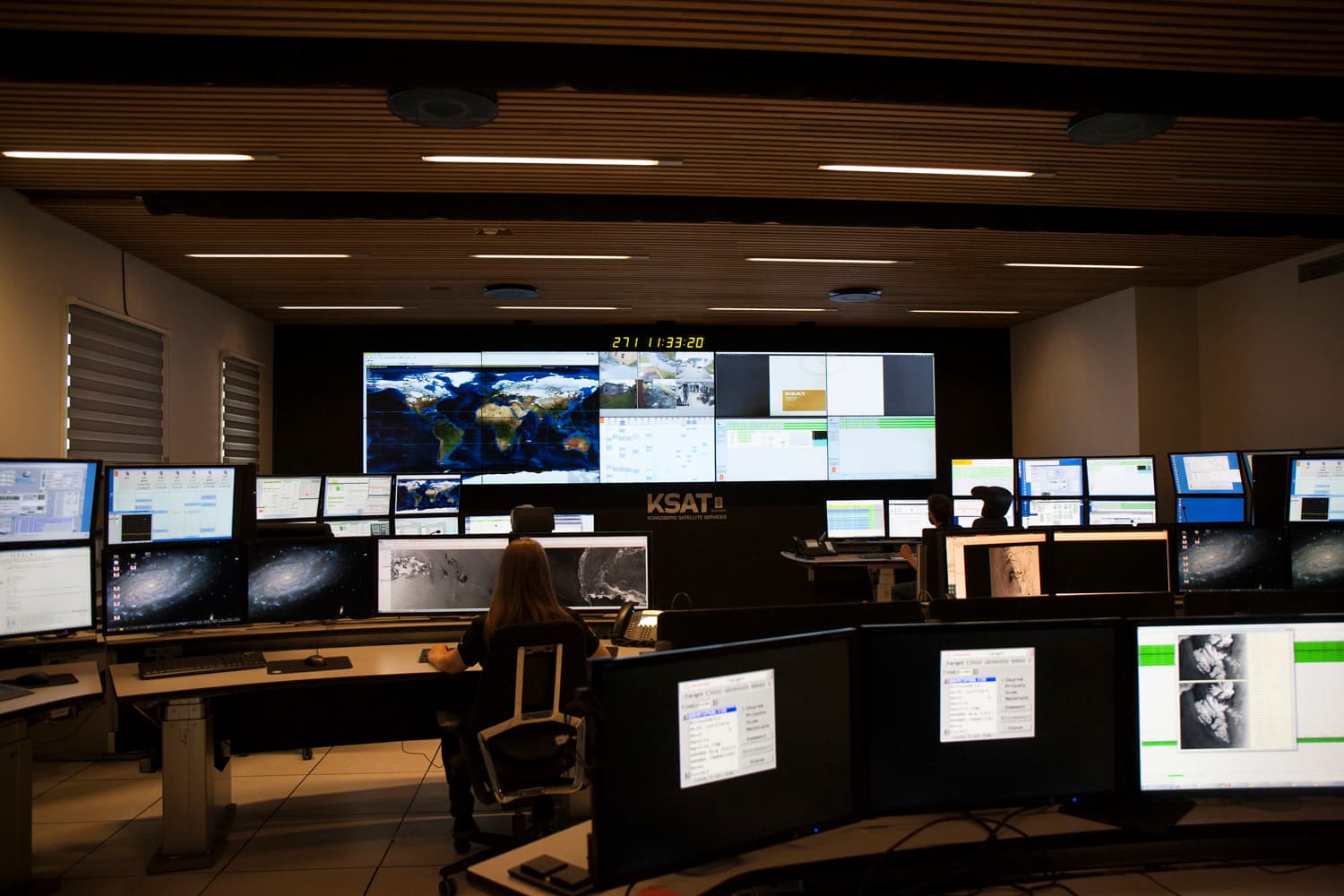 KSAT Tromsø Network Operations Centre