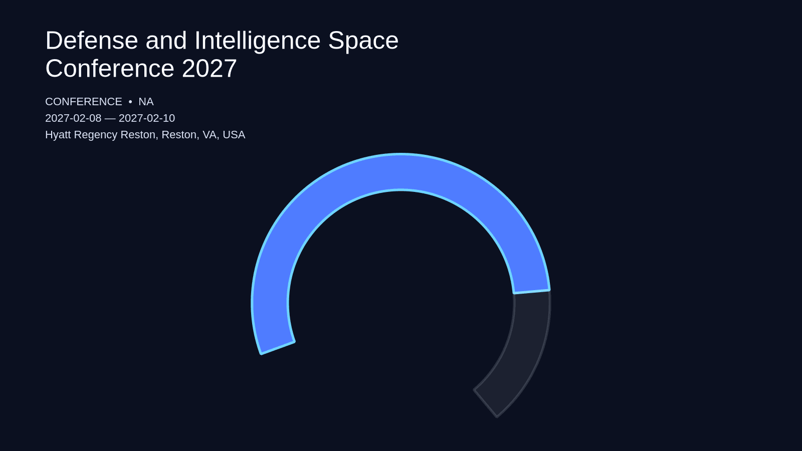Defense and Intelligence Space Conference 2027
