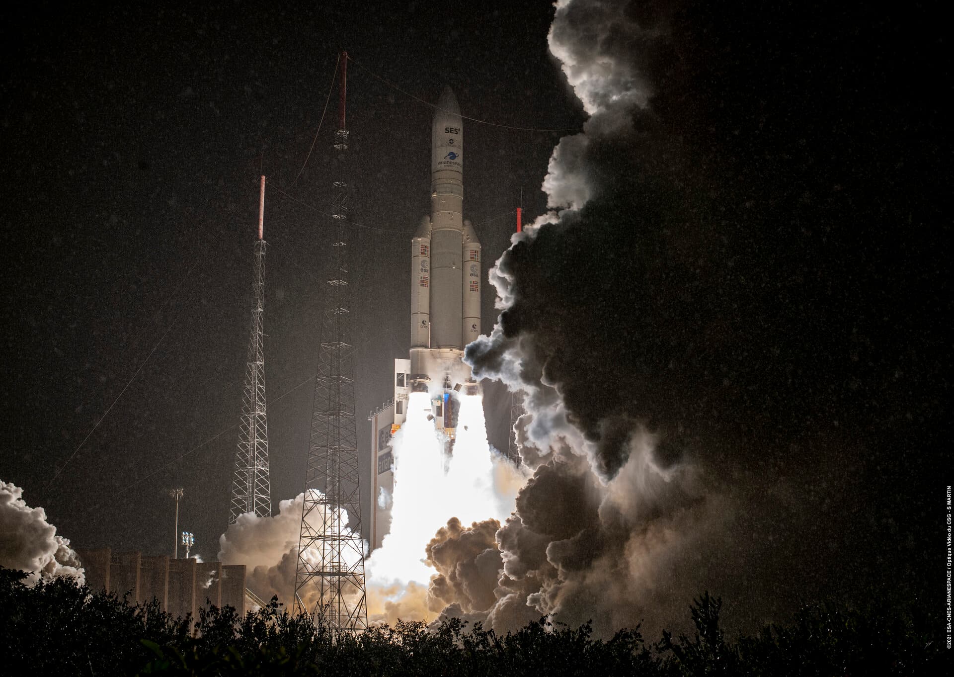 Ariane VA255 | SES-17 and Syracuse-4A