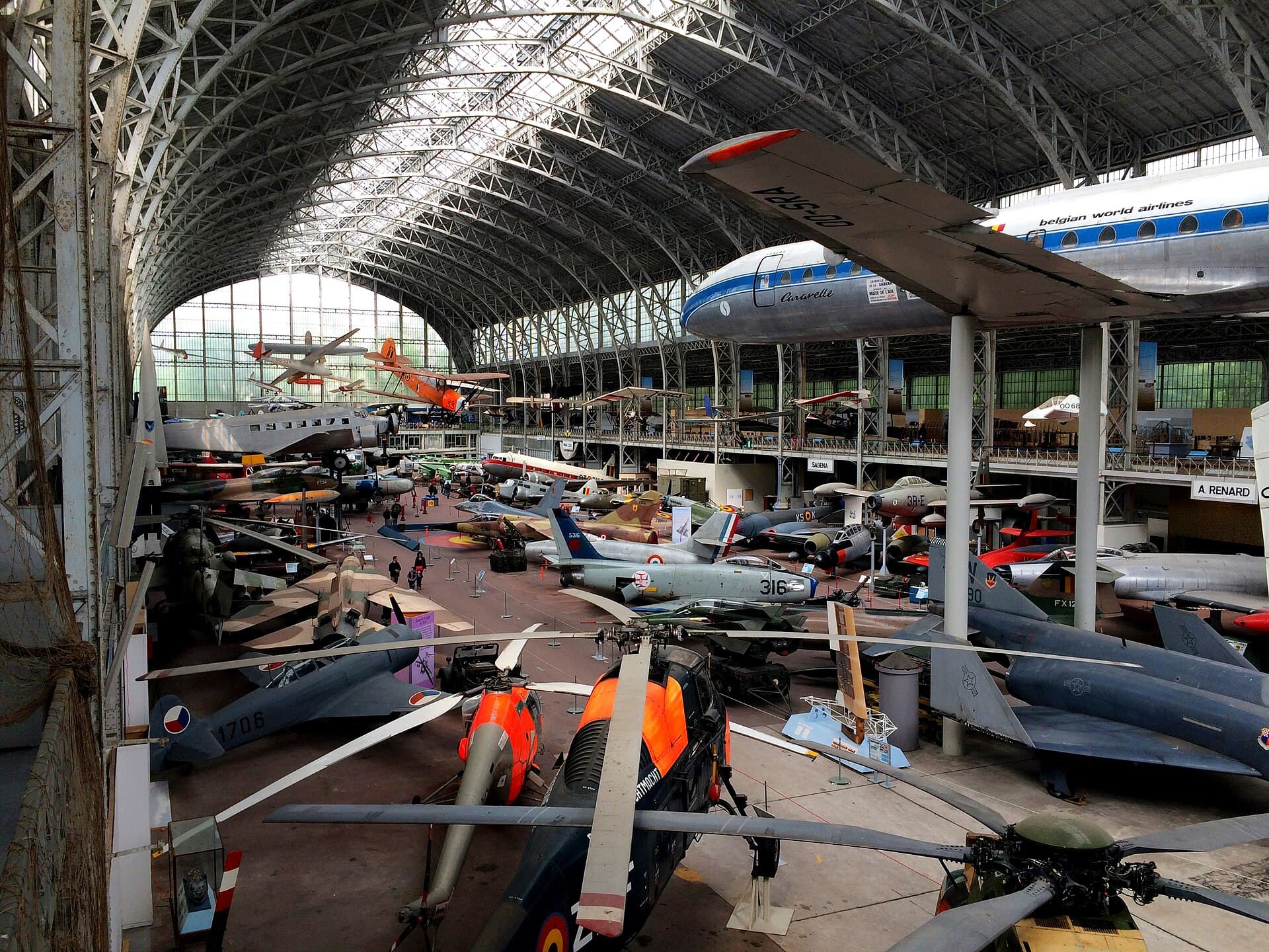 Royal Museum of the Armed Forces and Military History Aviation Hall Brussels